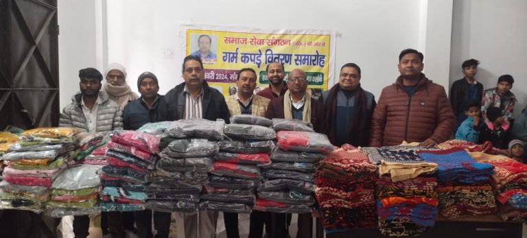 परवाडु – जरूरतमंद लोगों को बांटे गए कंबल