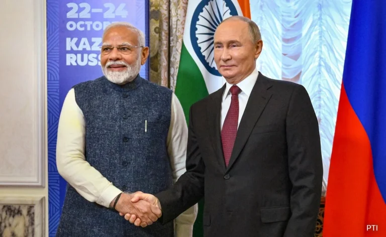 प्रधानमंत्री मोदी ने राष्ट्रपति पुतिन को भारत आने का निमंत्रण दिया