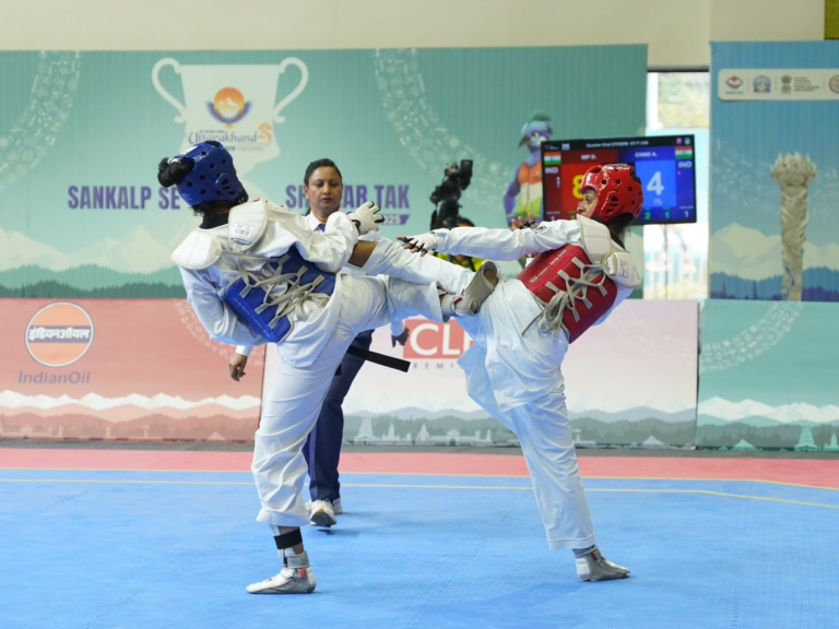 उत्तराखंड ने राष्ट्रीय खेल में शानदार प्रदर्शन करते हुए अब तक पदक तालिका में सातवा स्थान हासिल किया