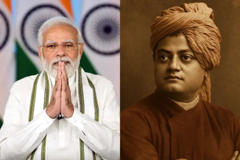 स्वामी विवेकानंद की 123वीं पुण्यतिथि पर पीएम मोदी ने किया नमन, कहा-उनकी सोच आज भी करती है प्रेरित