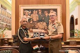 ऑस्ट्रेलियाई सेनाध्यक्ष भारत यात्रा पर, साउथ ब्लॉक में दिया गया गार्ड ऑफ ऑनर, रक्षा सहयोग पर जोर