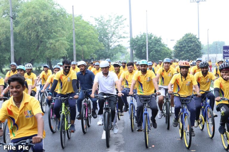 देशभर में ‘फिट इंडिया-संडे ऑन साइकिल’ रैली का आयोजन; स्वास्थ्य और फिटनेस को बढ़ावा