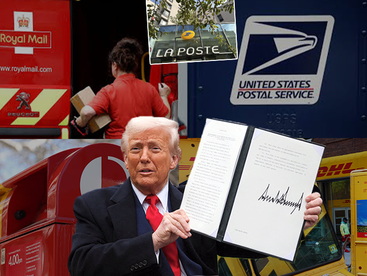 अमरीका के लिए डाकसेवा पूरी तरह स्‍थगित