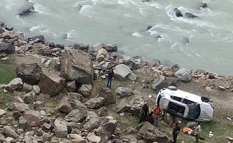 लाहौल-स्पीति में सड़क हादसा, पुलिस जुटी जांच में