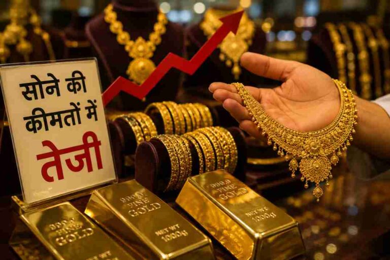 सोने की कीमतों में तेजी से बाजार में बढ़ी हलचल