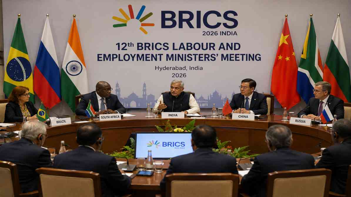 ब्रिक्स श्रम मंत्री बैठक
