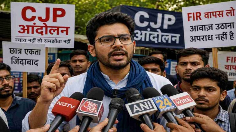 CJP आंदोलन पर अशुतोष रांका का बड़ा दावा, बोले- युवाओं की आवाज़ दबाने से नहीं रुकेगा आंदोलन