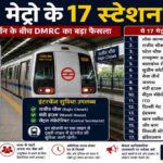 दिल्ली मेट्रो 17 स्टेशन बंद: जंतर-मंतर प्रदर्शन के बीच सुरक्षा व्यवस्था कड़ी