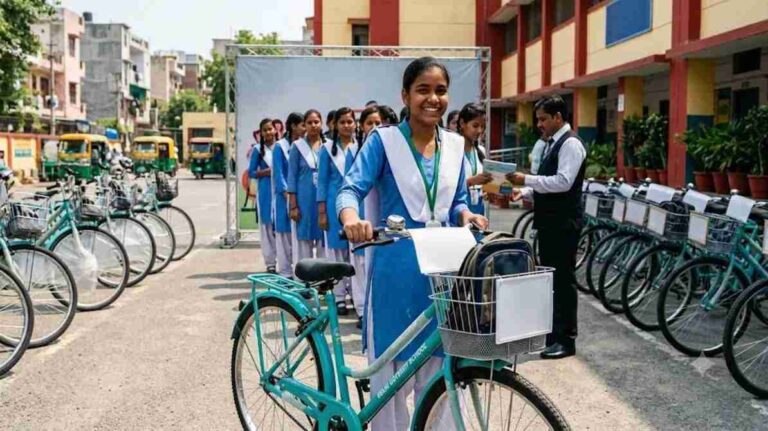 दिल्ली साइकिल योजना: कक्षा 9 की छात्राओं को मिलेगी मुफ्त साइकिल, शिक्षा को मिलेगा नया सहारा