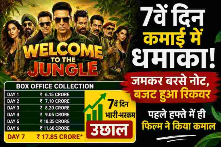Welcome To The Jungle Box Office| 7वें दिन आई रिकॉर्ड उछाल, शानदार कमाई से फिल्म ने रिकवर किया बजट